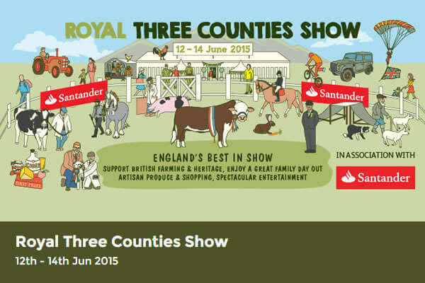 Come and see us at Royal Three Counties Show